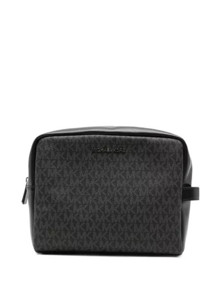 Geantă Michael Kors cu imagine negru