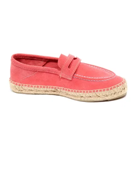 Espadryle Manebi zamszowe różowe