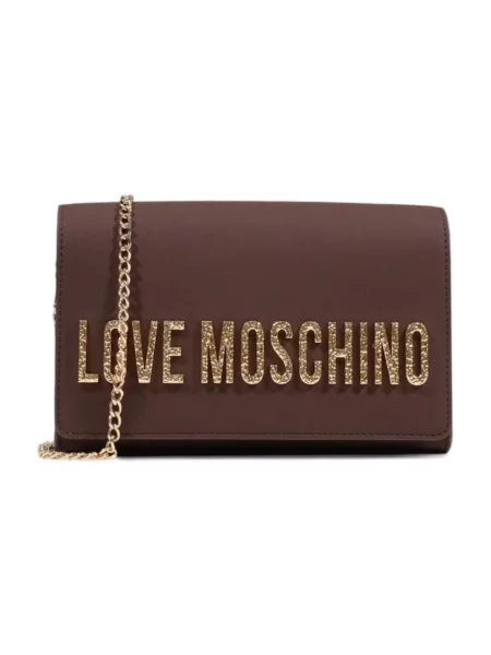 Love Moschino torebka brązowy