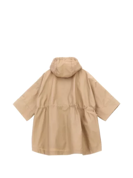 Kurtka dziecięca Moncler Enfant brązowa