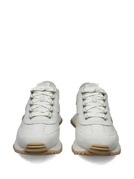 Bőr sneaker Moncler autogrammal szürke