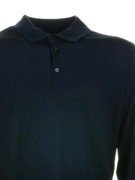 Lung tricou polo Brooksfield albastru