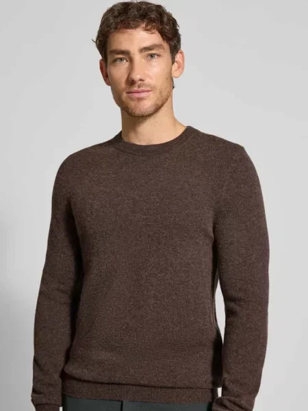 Sweter z dzianiny z mieszanki wełny z domieszką kaszmiru Mcneal