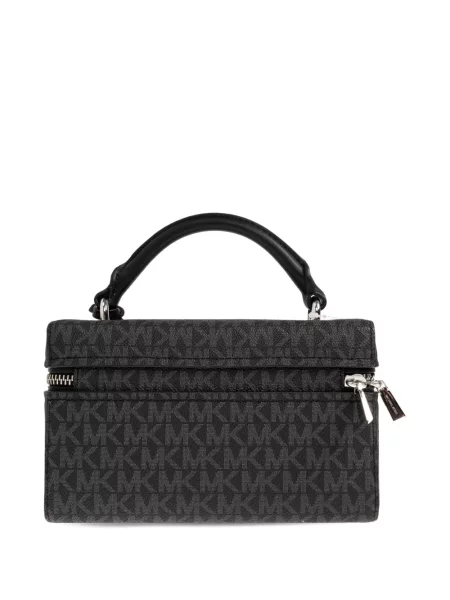 Sneakerși Michael Michael Kors cu imagine cu șireturi din dantelă negru