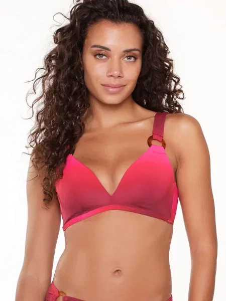 Купальный лиф с плотной чашкой