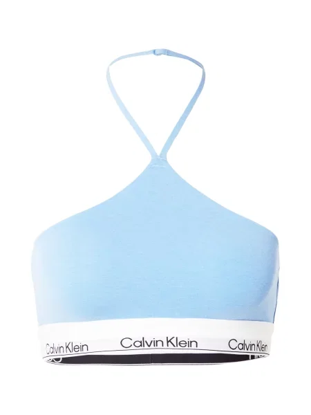 Calvin Klein Underwear Sutien Unlined Bralette deschis albastru