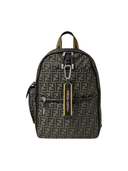 Torba Fendi skórzana brązowa