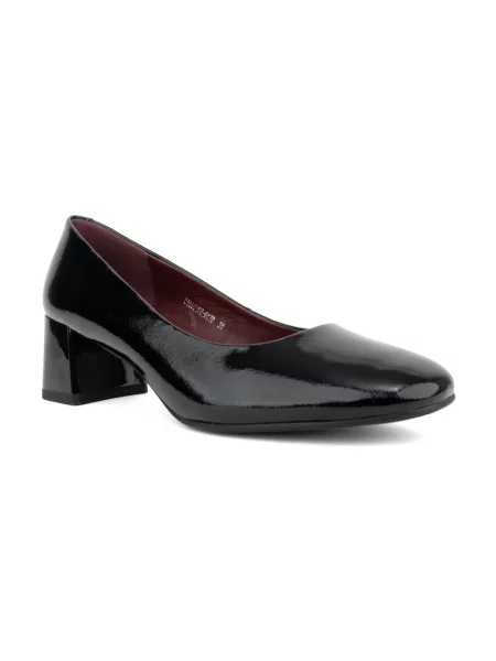 Czółenka Linda Baumann skórzana klasyczna czarna
