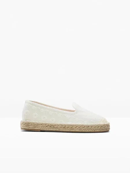 Espadryle beżowe