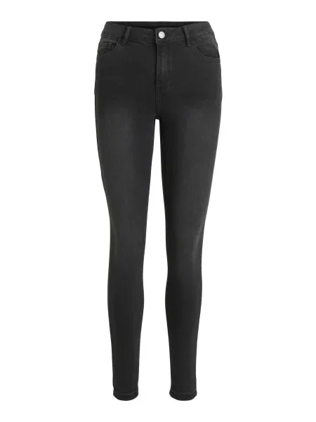 VILA Jeans denim negru