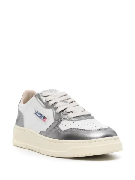 Sneakersy Autry skórzane szare