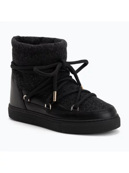 Ботуши за сняг INUIKII Felt black черно