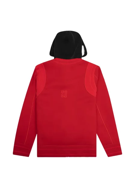 Geacă Givenchy cu broderie roșu