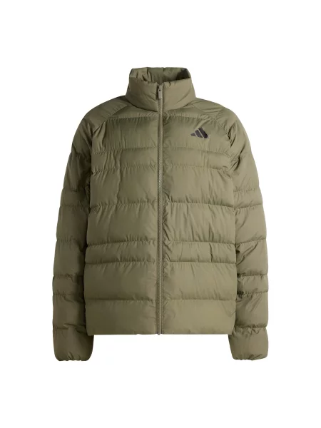 ADIDAS SPORTSWEAR Sportovní bunda Essentials olivová černá