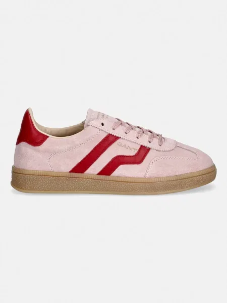 Gant sneakersy zamszowe Cuzima różowe