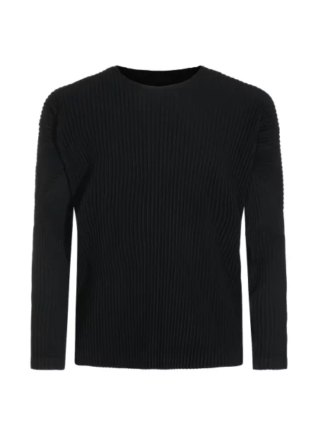 Lung tricou Homme Plisse Issey Miyake negru