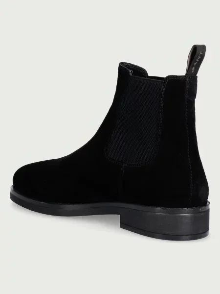 Gant боти челси мъжки от велур Prepdale черно