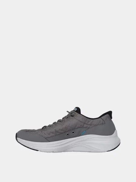 Кожаные кроссовки Skechers серые