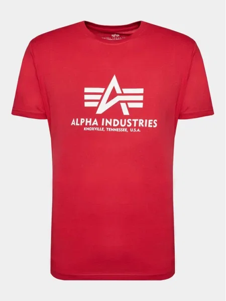 T-Shirt Alpha Industries λευκό