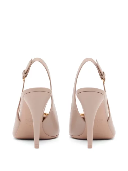 Pantofi cu toc Valentino Garavani din piele slingback