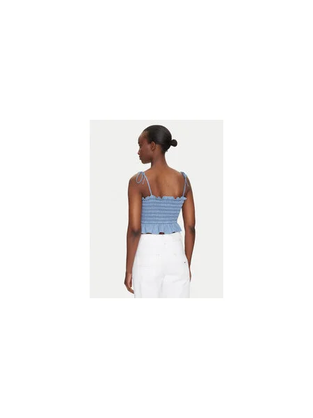 Tommy Jeans Felső Regular Fit kék