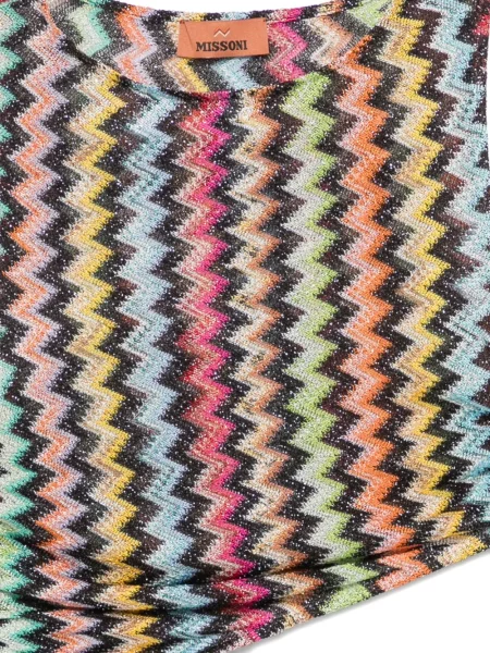 Rochie Missoni tricotate negru