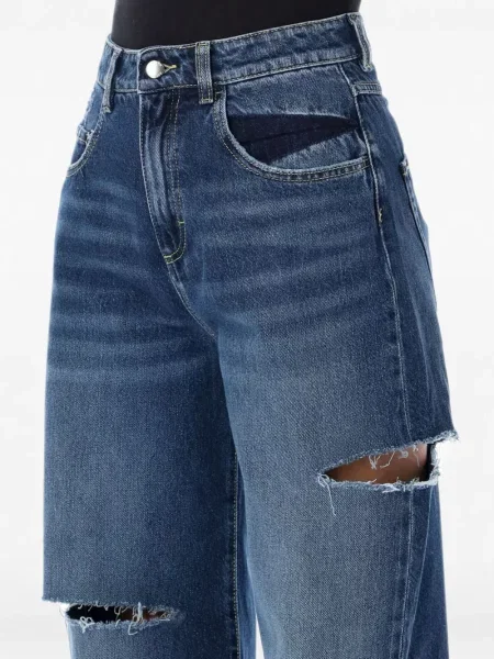 Blugi Icon Denim zdrențuiți albastru