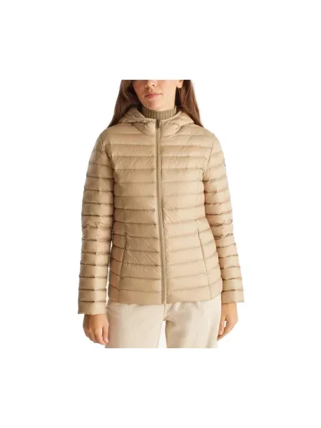 Jott Down Jacket Light CLOE Hoodie Kobiety Kurtki Jott Jasnobrązowy Size: S brązowa