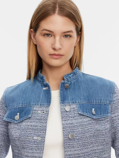 Джинсова куртка GUESS синій