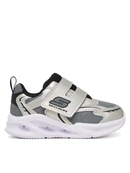 Skechers Снікерcи Meteor-Lights Glow Срібний