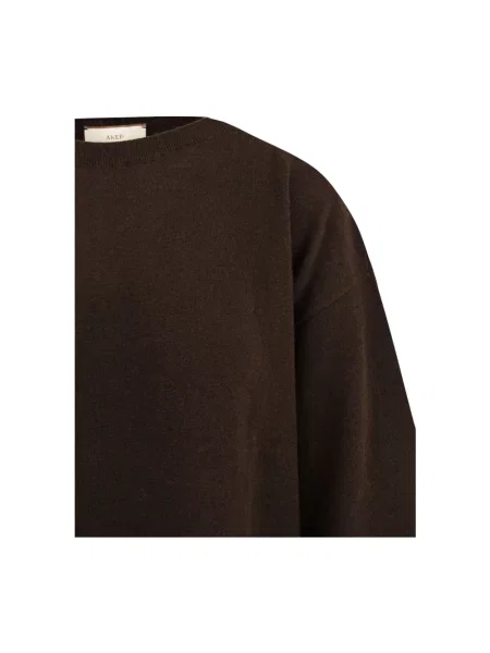 Sweter Akep wełniany brązowy