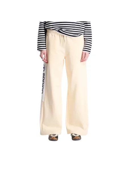 Spodnie dresowe Adidas Originals beżowe