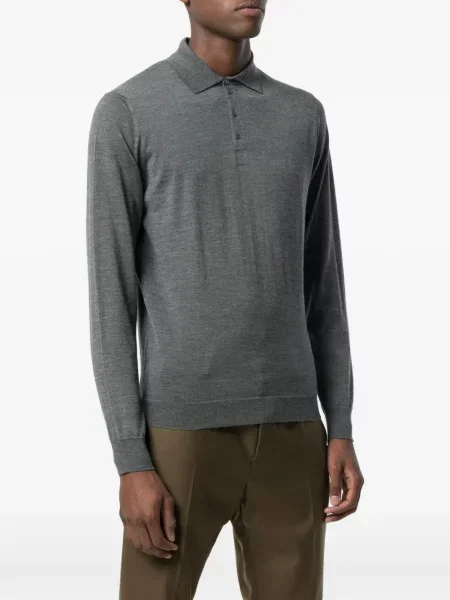 Polo majica Drumohr siva