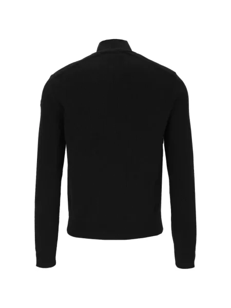 Matlasat cardigan Moncler negru