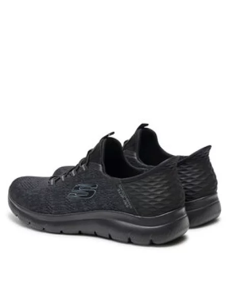 Félcipő Skechers fekete