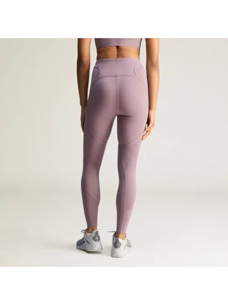 Długie legginsy Adidas fioletowe