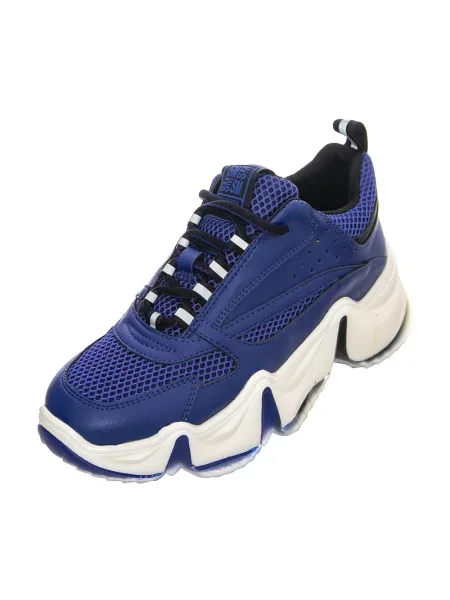 Sneakersy Steve Madden niebieskie