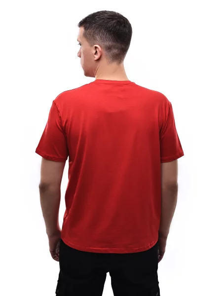 Футболка STREAM віскоза/поліестер червоний