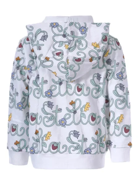 Bluza z kapturem dziecięca Stella Mccartney biała