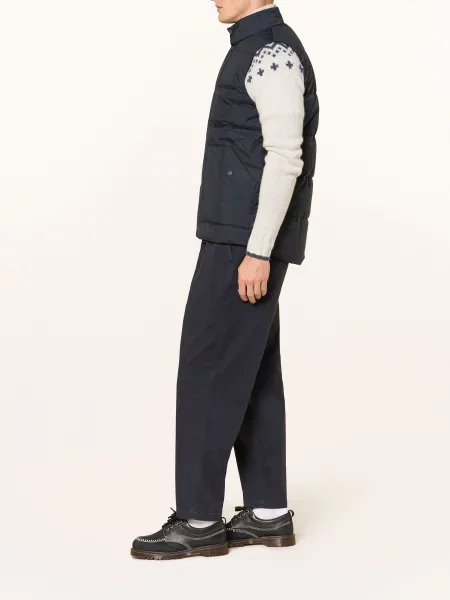 Chinos Barbour modré