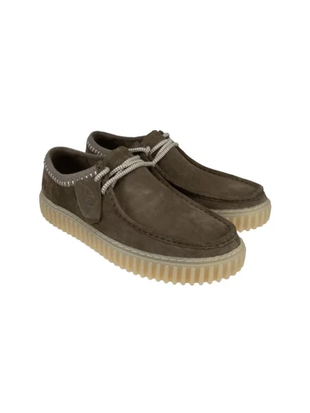 Pantofi Clarks verde