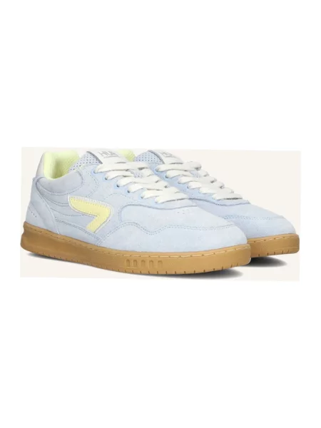 Sneakersy Hub zamszowe niebieskie