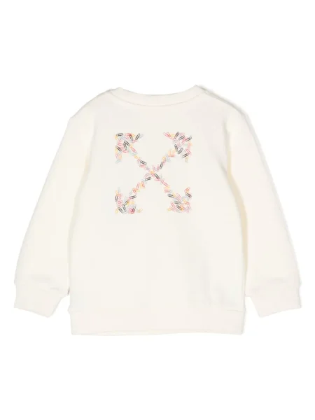 Dětska mikina Off-white bílá