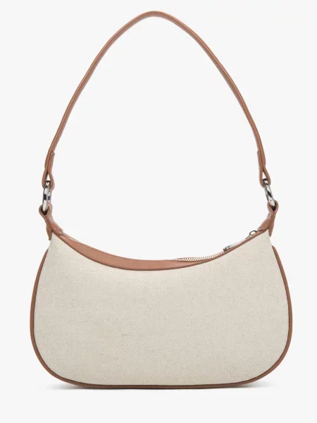 Estro Сумка Шкіра/текстиль коричневий