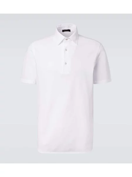 Polo Loro Piana alb