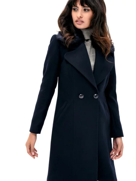 Płaszcz Dewberry czarny