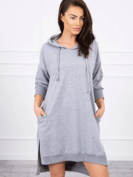 Rochie maxi Kesi cu glugă lungă de costum