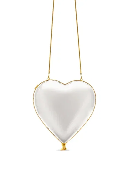 Colier Oscar De La Renta cu motiv cu inimi
