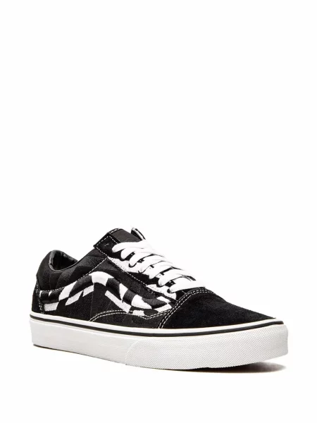 Siuvinėtos sportbačiai Vans Old Skool juoda