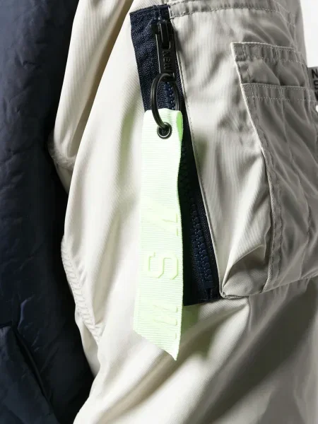 Geacă bomber Nike cu broderie albastru